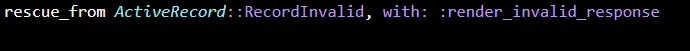 a simple record invalid rescue method